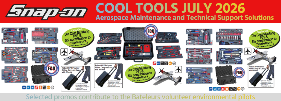 Snap-on Cool Tools Jule 2026 Aerospace Maintenance and Technical Support Solutions